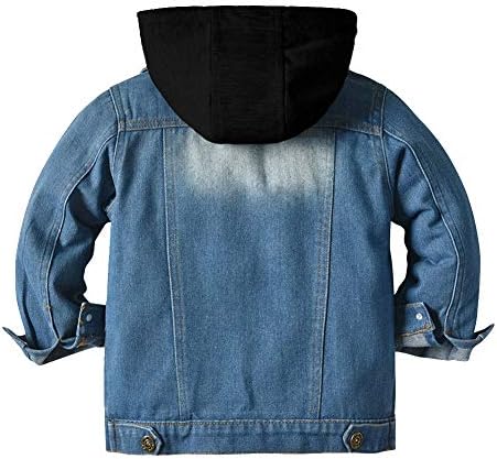 פעוטות פעוט מעילי ג'ינס כפתור למטה מעיל ג'ינס קרוע עם ברדס סתיו סתיו בגדים לבוש בגדי לבוש לילדים בנות בנים