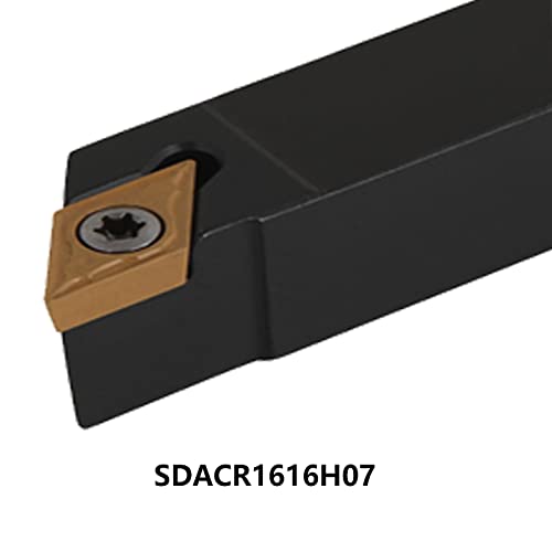 LiHaoping לאינדקס סיבוב מחזיק כלי SDACR1616H07 5/8 כלי מחזיק בורג כלי 90 ° חיצוני שינוי מהיר כלים פוסט מיני חיתוך מחרטה