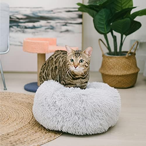 מוטות פטו-תנומה יקרים, עץ חתול עם מיטת חתול, דירת חתול, שני עמודי גירוד בחבל סיסל, וצעצוע תלוי, עץ חתול מקורה נ1