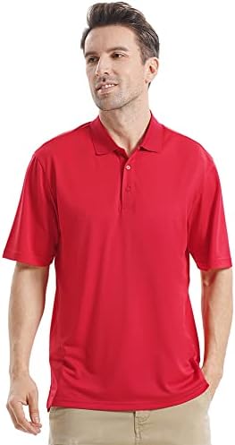חולצות פולו של Lediney גברים בכושר רגיל, חולצות גולף ספורט אופנה מזדמן