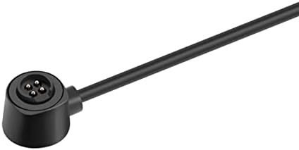EEOM 1M שעון חכם עמיד אורך כבל החלפת טעינה מהיר עבור מטען צמיד M600 קוטב USB ספק כוח שחור צבע שחור