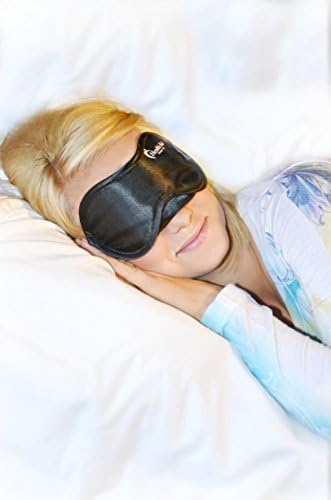 מסיכת עיניים שינה- מיועדת לשינה- סך הכל סתימה אור- Insomnia Aid-Helps נפוחים ועיניים יבשות. מסכת שינה בעיניים