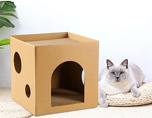 פטסולה לחיות מחמד חתול גרדן כרית מיטת שריטות לוח אינטראקטיבי צעצוע חתלתול לשימוש חוזר לטחון טפרי חתול תיאטרון