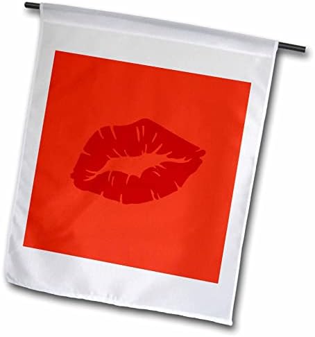 3 רוז יפה שפתון אדום חזק נשיקה מבודדת-דגלים