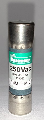 Cooper Bussmann Brand FNM-1-6/10 1.6 אמפר מעכבי זמן נתיכים משלימים 250VAC