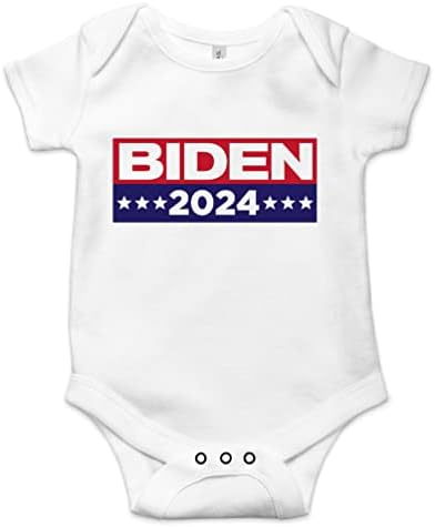 Triplebdesigns Joe Biden 2024 בחירות פוליטיות נשיא תינוק גוף תינוקות יולדת תינוקות.