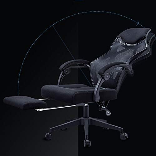 ריהוט משרד כיסא גבוהה בחזרה משחקי כיסא כורסת מחשב מושב משרד שוכב כורסא עם הדום