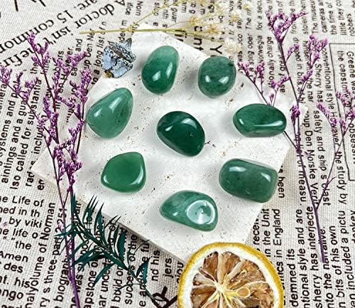 10 יחידות ירוק אוונטורין גבישי טבעי ריפוי גבישי אבנים טבעי מכובס מלוטש אבנים ריפוי גבישי קוורץ עבור ויקה,