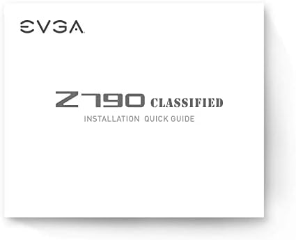 EVGA Z790 מסווג, 121-RL-E798-KR, LGA 1700, Intel Z790, PCIE GEN5, SATA 6GB/S, 10GB/S LAN, WIFI6E/BT5.2, USB4, M.2, EATX, Intel