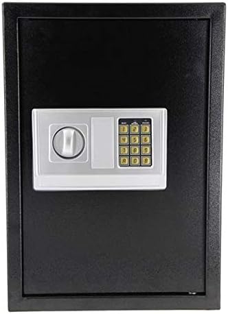 500350300 ממ שחור דיגיטלי לוח מקשים בטוח עם קוד אלקטרוני פלדה בטוח עמיד למים וחסין אש מתאים לבית ולמשרד