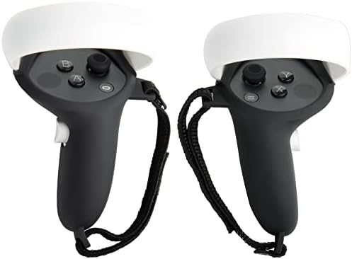 Oculus Quest 2 Controller Controller VR ידית VR מגן נגד החלקה ואנטי-סניף מגן שרוול סיליקון רצועת כף יד מתכווננת