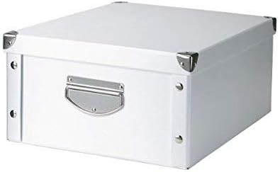 זלר 17800 מתחת לקופסת המיטה, קרטון, לבן, 55 x 39,5 x 18 סמ