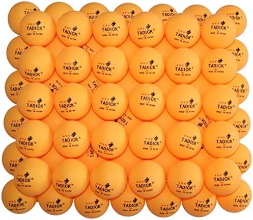 טאדיק 100 חבילות אימונים איכותיים 3 כוכבים פינג פונג כדור פונג שולחן פרימיום כדורי טניס