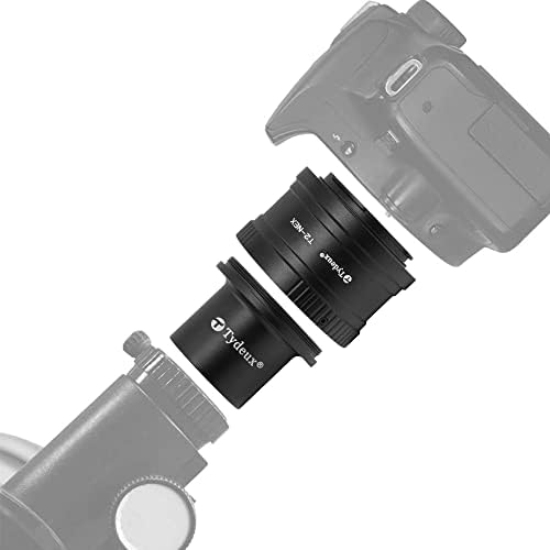 Tydeux T/T2 עדשת העדשה טבעת מתאם מתאם ו- M42 עד 1.25 מתאם טלסקופ למצלמת S ONY-NEX-טבעת מתאם T2 מדויקת עבור כל מצלמות מערכת