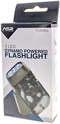 ASR תנועת חירום חיצונית 3 LED Dynamo Suke Suke Action Fland Pland - אין סוללות