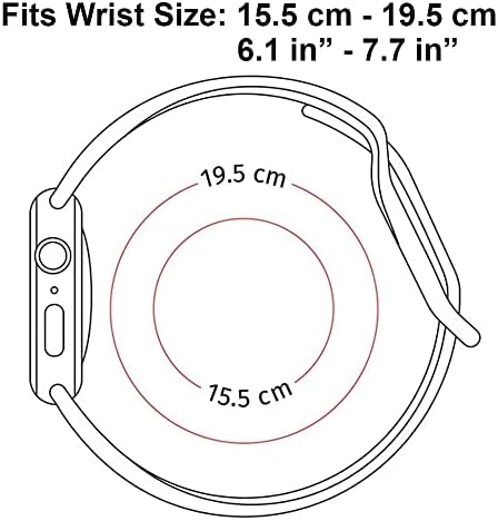 איקיקי-טק תואם עם פס שעון Apple 42 ממ 44 ממ 45 ממ 49 ממ החלפה צמיד סיליקון רך לסדרה IWatch סדרה 8 7 6 5 4 3 2 1 Ultra se