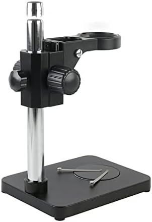 מיקרוסקופ אביזרי מתכוונן שולחן עבודה מחזיק מעמד 76 ממ טבעת מחזיק, סטריאו מיקרוסקופ משקפת מיקרוסקופ מעבדה מתכלה
