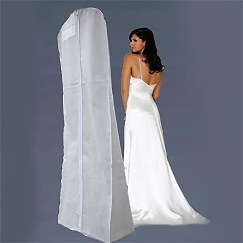 בגד שמלת כלה בגדי מגן מקרה חתונה שמלת כיסוי מכסה נגד אבק מכסה אחסון תיק שמלות