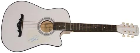 טיילר האברד חתם על חתימה בגודל מלא גיטרה אקוסטית ג 'יימס ספנס אימות ג' יי. אס. איי. קואה - מוזיקת קאנטרי סופרסטאר-פלורידה ג