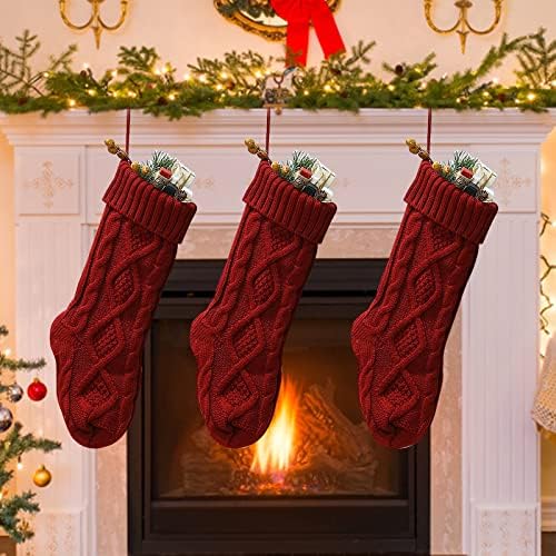 סלי חג מגרבי אח מקורה בחג המולד חג המולד גרביים סרוגים