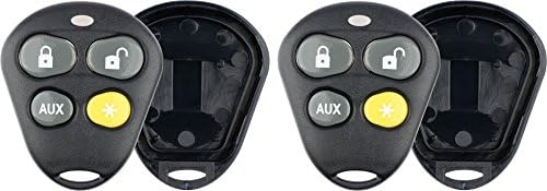 מקש ללא מפתח כניסה ללא מפתח שלט רחוק מפתח רכב מפתח רכב פוב מעטפת מכסה כיסוי חיצוני רפידות לכפתור לאוטומציה אוטומטית של צפע