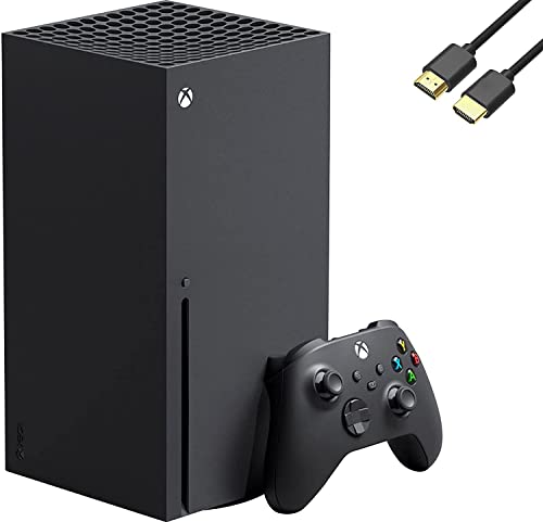סדרת ה- Xbox Xbox החדשה ביותר של מיקרוסופט X 1TB - תואמת לאחור לאלפי משחקים, המשחקים המהירים, האמיתיים 4K, HDMI במהירות גבוהה