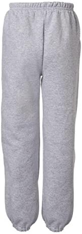 מכנסי טרנינג נוער משקל כבד של גילדן. 18200b - x -large - ספורט אפור