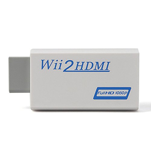 Wii to HDMI HD Converter מתאם HD פלט מלא HD 1080p פלט אודיו פלט