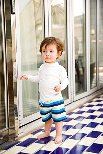 תינוקת תינוקת/פעוטות קצרה/שרוול ארוך UPF 50+ שומר שחייה חולצה נווה מדבר