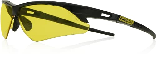 משקפי בטיחות ברזל, מסגרת Helio Half, אנטי-סקרט אנטי-ערפל, צהוב
