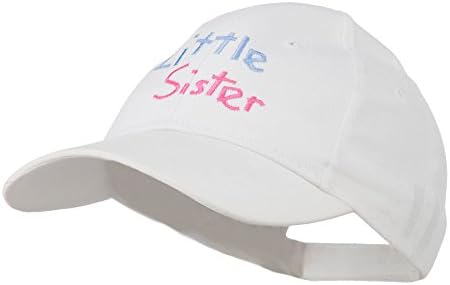 E4Hats.com נוער אחות קטנה כובע כותנה רקום