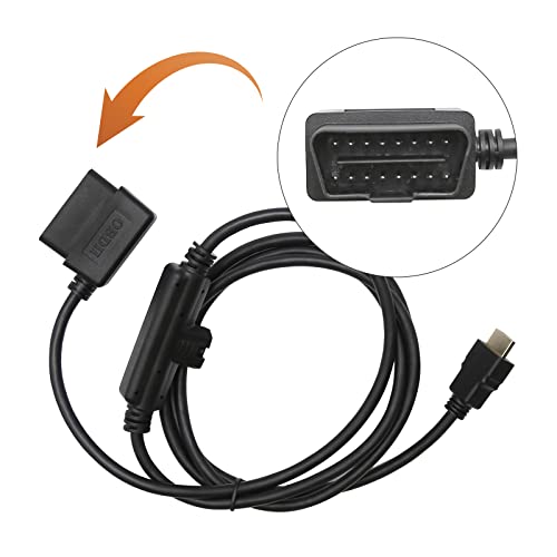 חרדה OBDII ל- HDMI צג תקע כבלים לקצה CS2 CTS2 CTS3 צג תקע החלף H00008000