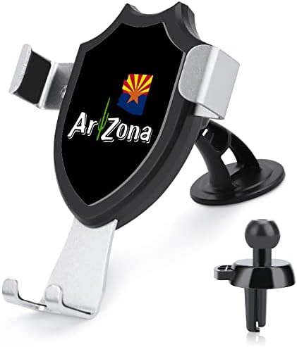 קקטוס אריזונה דגל מפת מכונית מחזיק טלפון הר אוניברסלי מחזיק טלפון סלולרי רכב אופנה לרכב לגברים נשים