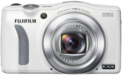 Fujifilm finepix f820EXR מצלמה דיגיטלית 16MP עם 3 אינץ 'LCD לבן