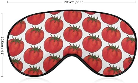 דפוס עגבניות מצחיק מסיכת עיניים שינה מצחיקה כיסוי עיניים מכוסות עיניים עם רצועה מתכווננת לילדים לגברים נשים