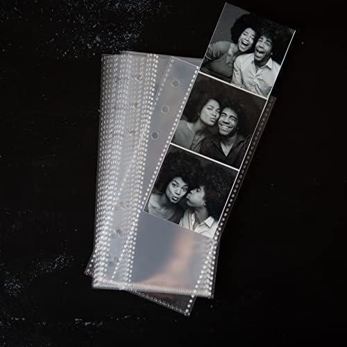 אלבום תמונות של תמונות תמונות - 6 טבעת נצנצים מחברת ניצוץ קלסר עם 20 שרוולי צילום 2x6 - מתאים 80 שקופית ברצועות
