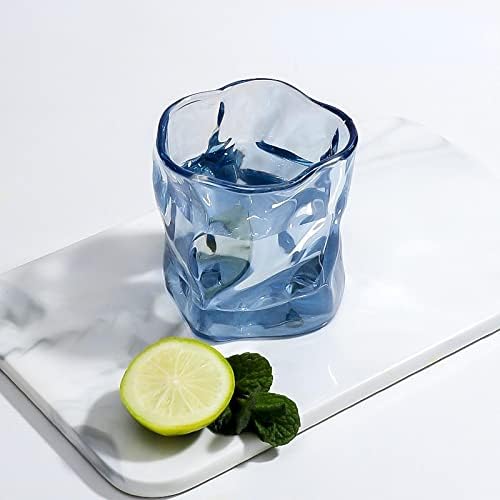 נה תוספות יצירתי אוריגמי כוס טוויסט זכוכית בר ויסקי שקוף בירה זכוכית מים זכוכית פיח
