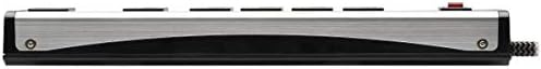 Tripp Lite Surge Surge Protector Struck 5-Outlet Metal 1 USB-A ו- 1 USB C יציאות טעינה 3.9A משותפות 6ft כבל