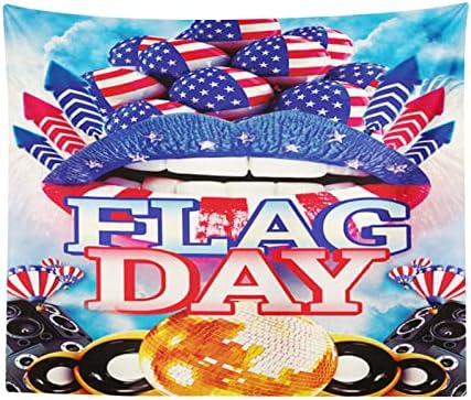 IHTHA דגל אמריקאי פטריוטי צילום רקע רקע בד עצמאות יום קישוט