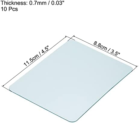 עדשת הגנת ריתוך של פטיקיל 4.5 x 3.5 אינץ