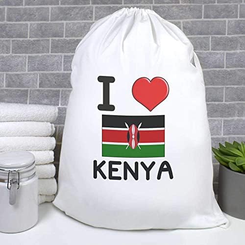 אזידה' אני אוהב קניה ' כביסה/כביסה / אחסון תיק