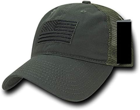 כובע רך בכושר דגל אמריקאי כותנה כותנה כותנה אחורית