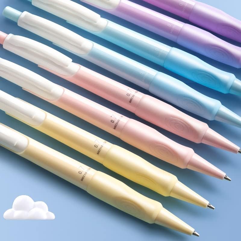 ygqzm עיפרון אוטומטי תלמידי בית ספר יסודי 0.7 ליבה נגד הפריצה עט אוטומטי 0.5 עיפרון אחיזת תיקון