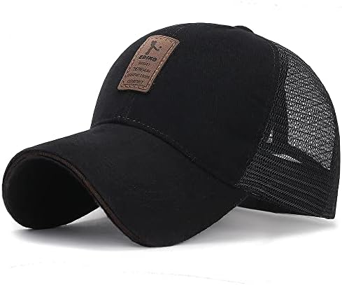 EZ-JOLAN UNISISEX רשת חיצונית כובע בייסבול קיץ כובע כובע שמש נושם