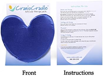 Craniocrodle מערכת טיפול ביתי חבילה לטיפול חם/קר - גב, צוואר, כתף וסקיאטיקה הקלה במתח - כרית חימום הניתנת למיקרוגל -