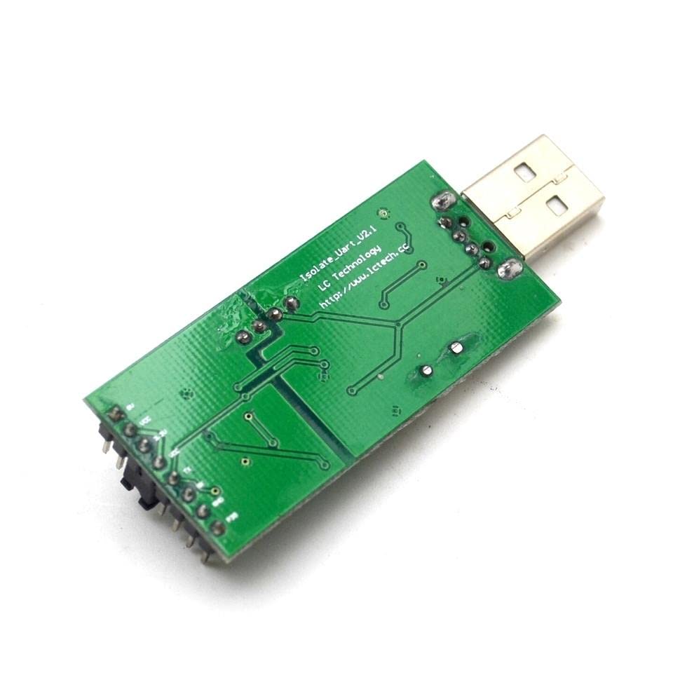 בידוד במהירות גבוהה USB ל- TTL אספקת חשמל סידורית Optocoupler בידוד 3.3V 5V TTL פלט CH340 מודול