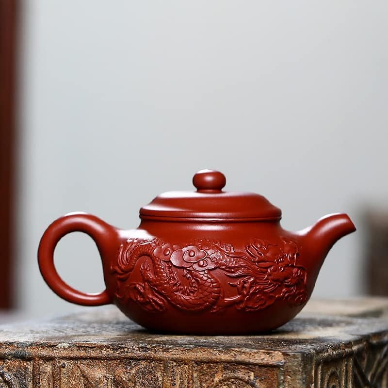 עפרות גולמיות אותנטיות מפורסמות דהונגפאו סיר חול סגול מלא בעבודת יד סנגיונג תה עתיק עתיק סחורות סט סחורות 名家 正品