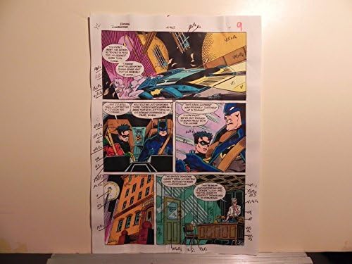 באטמן צל תיבת חלק 1 צבע מדריך חתום על ידי אדריאן רוי עם עמ ' 7