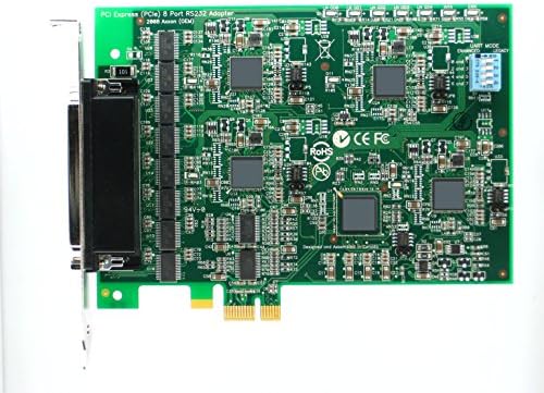 LF799KB 8 יציאה RS232 כרטיס סידורי I/O W/כבל אוקטפלקס 36 HD78M-DB25M-8