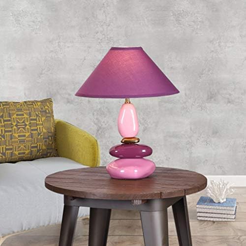 מנורת שולחן Llly סלון אישיות חדר שינה יצירתי חדר חתונה חמה חום מתנה נערת קישוט מיטה חיקוי אבן מנורה